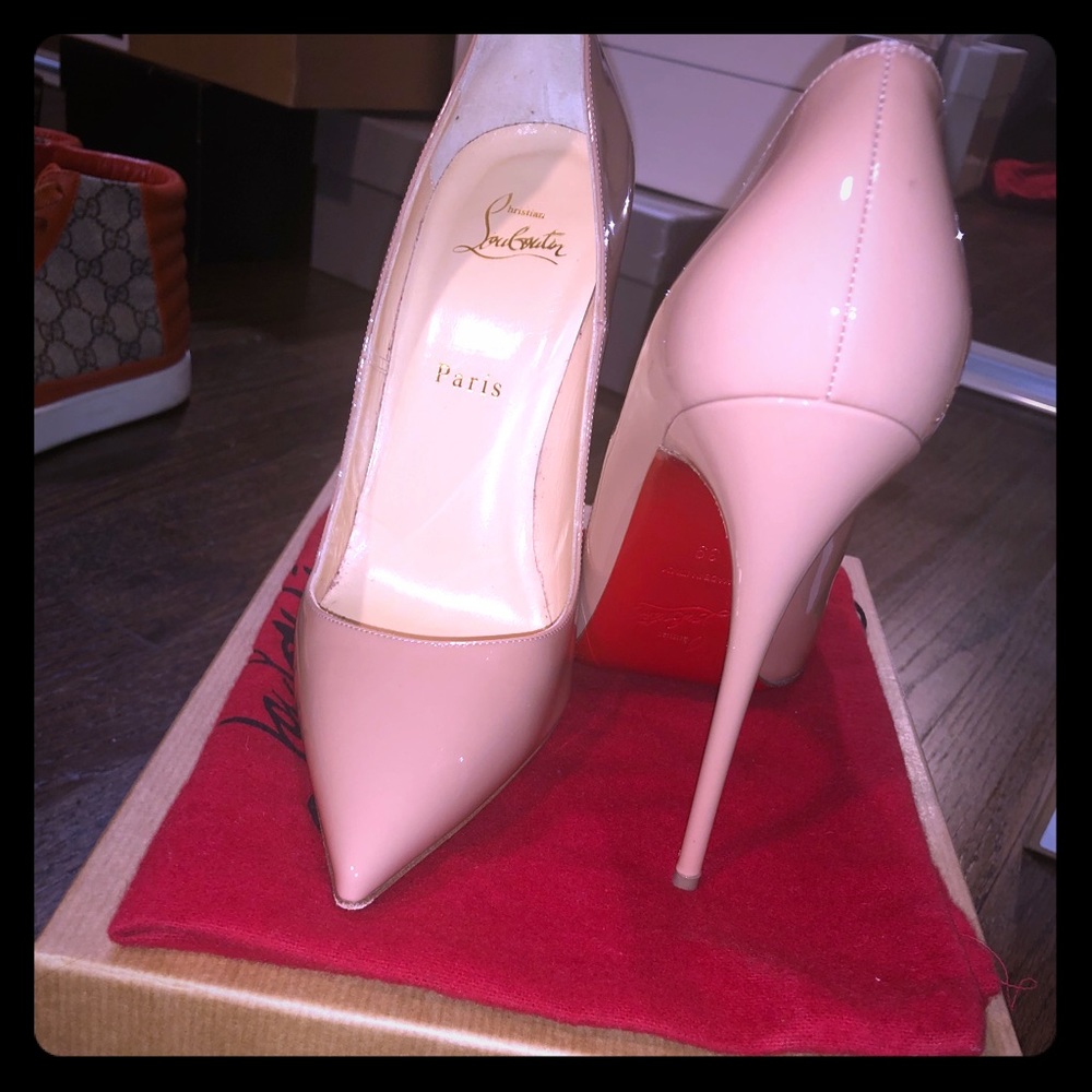 Authentic Louboutin So Kate 110mm Heels